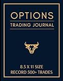 Options Trading Journal: Track Stock Options & Record 100's of Trades in this Comprehensive Log for Traders & Investors. Includes Checklists, Principles, Result Trackers & more