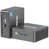 GMKtec Mini PC, G3 PRO Intel Core i3-10110U (Beats 4300U/N150), 16GB DDR4 RAM (Dual Channel) 512GB PCIe M.2 SSD, Desktop Computer 4K Dual HDMI/USB3.2/WiFi 6/BT5.2/2.5GbE for Office, Business