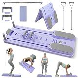 Ohkanki Pilates Board Foldable Set 6 in 1 Reformer Ab Trainer Portable