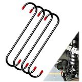 BFXM 4PCS Brake Caliper Hanger Caliper Hangers Hooks with Rubber Tips
