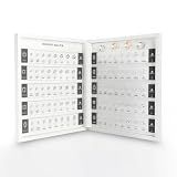 GemTrue Diamond Selector Kit - Comparison Chart Size and Shape Kit