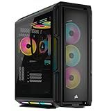 Corsair Vengeance i8300 Gaming PC – Liquid Cooled Intel® Core™ Ultra 9 285K, NVIDIA® GeForce RTX™ 5090 GPU, 64GB Dominator Titanium RGB DDR5 Memory, 2+4TB M.2 SSD – Black