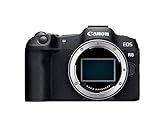 Canon EOS R8 Mirrorless Camera Body, Full‑Frame CMOS Sensor, 24.2 Megapixels, 4K 60p Video, Dual Pixel Autofocus II, Lightweight Camera for Content Creation, Photography and Vlogging, Black