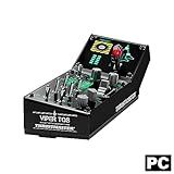 Thrustmaster Viper Panel: Backlit Control Panel, For Use with Viper TQS or Standalone, 43 Metal Action Buttons, Jettison, Trim, Landing Gear, Licensed by the U.S. Air Force (Compatible with PC)