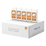 Elitech RC-5+ Digital PDF USB Temperature Data Logger Reusable Recorder Refrigerator Thermometer 32000 Points High Accuracy (5 Packs)