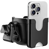 Guiseapue Cup Holder for Walker: Stroller Cup Holder Attachment with Phone Holder, Wheelchair/Stroller Accessories for Rollator, Bike, Scooter, Baby Essentials, Gifts for New Mom
