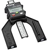 Wixey Mini Digital Height Gauge – Durable Easy-Read Digital Depth Gauge – Precise Accurate Height Measurement Tool for Router & Table Saw – Compact Measuring Tools for Woodworking Projects