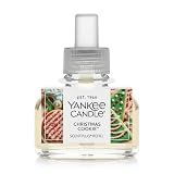 Yankee Candle ScentPlug Refill, Christmas Cookie Scented Oil, Plug-in Air Freshener for Home Fragrance, Long-Lasting Holiday Bakery Aroma, Cozy Kitchen Scent, 0.625 Fl Oz (Pack of 1)