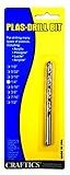 1/4" Drill Bit for Plastic (Acrylics, Plexiglas, Lexan, ABS, PVC, and More) for Hand Held Drills