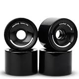 maxfind 75mm 78A Skateboard Wheels – Soft Polyurethane Longboard & Electric Cruiser Wheels, Set of 4