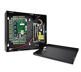 MENGQI-CONTROL 4 Doors Access Control System Core Control Components Metal 5A 110V-240V Power Supply Box and 4 Doors TCP/IP Access Control Panel Wiegand Controller,Computer Based Software,Remote Open