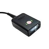 Posunitech Handheld Barcode Scanner MS4100 Fixed Mount, Infrared Sensor 1D 2D Qr Mini Bar code Reader support PDF417/GS1 for Store, Pos, Tickets, Retail
