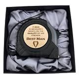 Best Man Gifts from Groom Tape Measure, Groomsman Gift, Wedding Party Present, Best Man Proposal, Will You Be My Groomsman, A Man is Measured Based on The Quality of His Friends (Best Man)