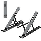 Gogoonike Adjustable Laptop Stand, Portable Laptop Riser for Desk