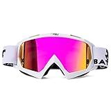 BATFOX Dirt Bike ATV Goggles Motorcycle Gear Riding Motocross Dirtbike 4-Wheeler MX DH Accessories Goggles Glasses for Men Women Youth UV400 Protection Dust-proof Anti-Slip Strap