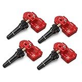 MORESENSOR Signature Series 315MHz TPMS Tire Pressure Sensor 4-Pack | Preprogrammed for Select 100+ American/Japanese Brand Models | Replacement for 68078861AA | Snap-in | NX-S044-SN-4