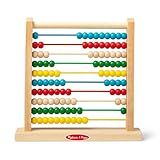 Melissa & Doug Abacus - Classic Wooden Educational Counting Toy With 100 Beads