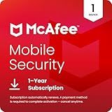 McAfee Mobile Security | Mobile Device Security App with Secure VPN and Antivirus Software 2025 | 1-Year Subscription Auto-Renewal | Download