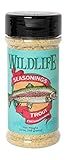 Wildlife Seasonings Trout Freshwater Blend – Premium Dry Rub & Grilling Seasoning for Trout, Meat, & Vegetables – Perfect Steak Marinade & Stuffing Seasoning – Enhance Fish