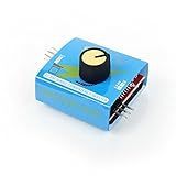 DIYmall RC Servo Tester 3CH Digital Multi Servo Tester ECS RC Consistency CCMP Master Speed Controller Checker
