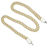 42 Inch Natural Rope (Regular) - Flexible Bendable Climbing Rope Perch Cage Accessory Toy - Sugar Gliders, Squirrels, Degus, Marmosets, Monkeys, Parrots, Birds, Rats & Other Small Pets