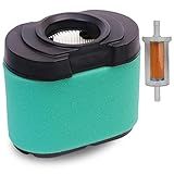 HOODELL Professional 792105 Air Filter, Durable 276890 Air Cleaner with Fuel Filter, Compatible with V-Twin Engine 44H777 5405K 593240 4163205 GY21057 Air Filter