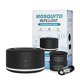 Mosquito Repellent Outdoor Patio Rechargeable Portable Insect Repeller Indoor 30 ft Bug-Free Protection Mosquitoes Repellant Device Camping Hiking Outing (2 Refills)