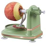 VEELAM Apple Peeler with 2 Blades Replacements, Apple Pealer Slicer & Corer for Home Kitchen Quick Applesauce Pie Making