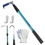 OHYV 6FT Truck Cargo Grabber Telescoping Truck Bed Retriever Tool Multi-Use Truck Bed Tool Truck Accessori Extendable Reaching Tool Suited for Pickup Trucks SUVs Trailers RVs Boats Garages or Homes