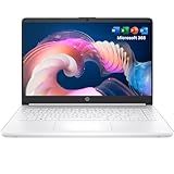 HP 16GB RAM Laptop with Free Microsoft 365 | 1.2TB Storage (256GB Hard Drive and 1TB Cloud) | Intel 4-Core | Windows 11 | Lightweight Design | Slim & Powerful | w/o Earbuds
