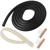 154827601 Dishwasher Door Seal Kit for Frigidaire Gallery Kenmore Dishwasher ffbd2411ns0a fgid2466qf4a fghd2465nf1 - Door Gasket Seal with 809006501 Bottom Gasket 154701001 Splash Shield - By Vypart