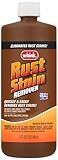Rust-Oleum Whink Rust Stain Remover | Heavy-Duty Iron Stain Remover for White Toilets & Sinks, Colorfast Fabric & Carpets | 32 oz