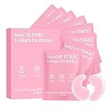 Instalift PDRN Collagen Eye Masks For Dark Circles & Puffiness, Lifting & Firming Under Eye Patches to Smooth Fine Lines, Anti-Aging Eye Patches for Revitalized, Youthful & Refreshed Eyes (8 Pairs)