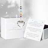 Hegelda Birthday Gifts for Women Friendship,Christmas Stocking Stuffers Gifts for Coworker Her Girlfriend Wife Mom Daughter Sister Aunt Crystal Suncatcher Ornaments Decoration