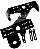 PROCISE Outdoors Stacker DEK-It Mount - Marine-Grade Aluminum Boat Electronics Mount - Professional Installation Solution for Fish Finders & Marine Devices - Dual Unit