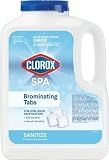 Clorox® Pool&Spa™ Spa Bromine Tablets- Bromine Tablets for Spa & Hot Tub, Low-Odor Sanitization, Kills Bacteria, Restores Water Clarity, Slow-Dissolving, 5LB (Pack of 1)