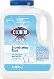 Clorox® Spa Bromine Tablets- Bromine Tablets for Spa & Hot Tub, Low-Odor Sanitization, Kills Bacteria, Restores Water Clarity, Slow-Dissolving, 5LB (Pack of 1)