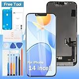Yondista Incell for iPhone 14 Screen Replacement 6.1" A2649, A2881, A2884, A2883, A2882 Touch Screen Display digitizer Repair kit Assembly | Free Tools | Protective Film