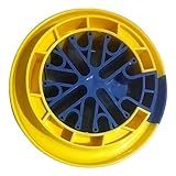 Cable Organize Tool,Wire Comb,Wire Organizing Tool,Network Cable,Cable Organizing Kit,Category 5/6 Universal Cabling Cable Management Tool,Prevent Entanglement Carding(Yellow+Blue)