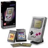LEGO Super Mario Game Boy - Retro Building Sets for Adults, Ages 18+ - Gifts for Valentines Day for Him - Collectible Model with Game Paks and Display Stand - 72046