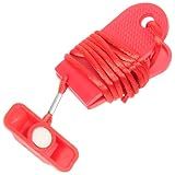 Treadmill Universal Safety Key Treadmill Magnet Lock Fitness Replacement Kit Sports Treadmill Emergency Stop for Running Machine Accessories Red