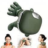 KppeX Neck Massager Pillow with Heat, Deep-Tissue Kneading for Pain Relief | 150-minute battery life,Back & Leg Pain Relief, Kneading Massagers for Shoulder,Gifts for Men or Women,Cordless & Hands-Free