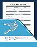 Rental Application Forms Book: Apartment Lease Residential Book | Lease Apartment Lease Agreement Forms | 60 Application Forms in ''8,5x11'' for Realtors, Landlords and Real Estate Agents
