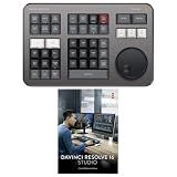 Blackmagic Design Davinci Resolve Speed Editor, Bluetooth & USB-C Editing Keyboard Bundle with Davinci Resolve Studio Activation Card