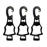 Seibertron Patented 3pcs Glove Clips, Glove Holder, Glove Clips For Work, For Duty Belt, For Construction Black