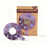 Cloud Investigator Weatherproof Identification Tool for Kids. Learn Different Types of Clouds and Predict The Weather. Portable Handheld Tool with Chain for Easy Carrying on a Backpack or Belt Loop