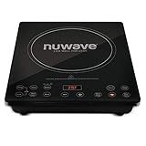 Nuwave Pro Chef Induction Cooktop, NSF-Certified, Commercial-Grade, Portable, Powerful 1800W, Large 8” Heating Coil, 94 Temp Settings 100°F - 575°F in 5°F, Shatter-Proof Ceramic Glass Surface