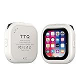 4K Vlog Selfie Monitor Screen, Ultra Vivid Phone Vlog Selfie Monitor, Bluetooth Remote Back Camera Monitor for Content Creator - Ivory