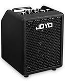 JOYO 30W Bass Amp Portable Combo Amplifier 4" Speaker with Bluetooth 5.1 + OTG Direct Recording | 3-Band EQ + Compressor | Headphone Practice for Bassist Livestream Solo Gigs (Vibe Cube BA-30, Black)