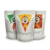Urban Slicer Pizza Worx - 3 Pack Variety Pizza Doughs - Neapolitan Style, Epic Deep Dish, & Outdoor Grilling Doughs - Pizza Crust Kit - Makes 6 Pizzas